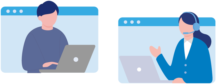 ３ヶ月間の伴走サポート